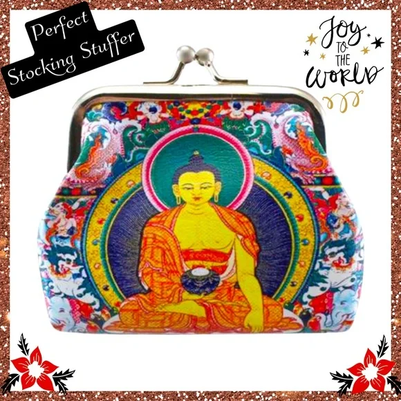 Colorful Buddha Coin Purse - Picture 1 of 3